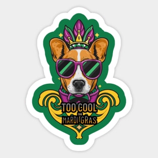 Mardi Gras Sticker